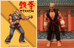 Heihachi Mishima (Tekken) Custom Action Figure