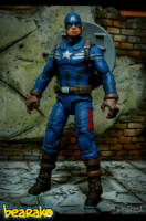 Stealth Suit Captain America (v2) (Marvel Universe) Custom Action Figure