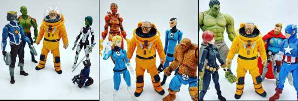 Stan Lee from GOTG2 cameo (Marvel) Custom Action Figure