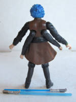Filo Kopric - Ardennian Jedi (Star Wars) Custom Action Figure [Rear View]