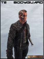 T-800, Bodyguard (Terminator) Custom Diorama / Playset