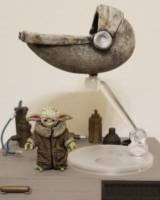 Baby Yoda (With Floating Egg Pod) (Star Wars) Custom Action Figure