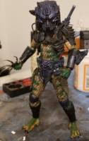 Custom Armored Borg Predator (Predator) Custom Action Figure
