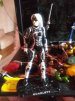 Ps4 Black Cat 3.75 scale v.1 (Marvel Universe) Custom Action Figure