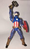 Captain America MCU Comic-style (Marvel Universe) Custom Action Figure [Worthy]