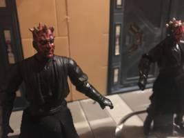 Darth Maul (Star Wars) Custom Action Figure [Comparison]