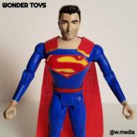 Earth 38 Superman (CW Supergirl) (Superman) Custom Action Figure [Close up]