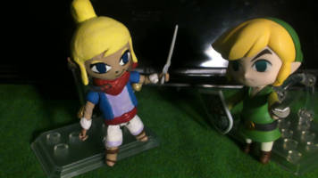 Tetra (Legend of Zelda) Custom Action Figure [With Link]