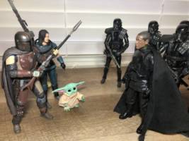 Moff Gideon Star Wars black series (Star Wars) Custom Action Figure [Face off]