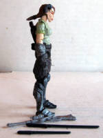 Dineera – Tiefling Bounty Hunter – A Star Wars/Dungeons & Dragons Mashup (Dungeons and Dragons) Custom Action Figure [Right View]