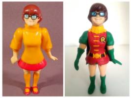 Velma as Robin (Scooby Doo) Custom Action Figure
