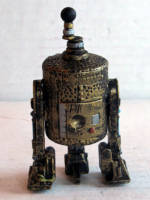 AU-D2 – Astromech Droid (Star Wars) Custom Action Figure [Rear View]