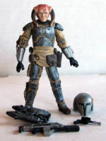 Busco Delv – Iktochi Mandalorian Warrior (Star Wars) Custom Action Figure [Front View]