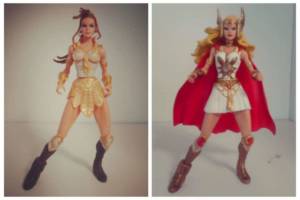 She-Ra 200x (Marvel Legends) Custom Action Figure [Before and After]