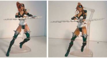 Requiem (artemis) (Wonder Woman) Custom Action Figure
