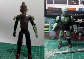 Dyn Jarren (the Mandalorian) (Star Wars) Custom Action Figure
