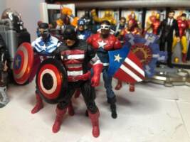 Sam Wilson as Captain America (Captain America) Custom Action Figure