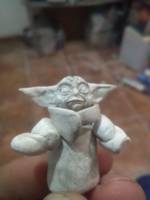 the Child- Baby Yoda (Star Wars) Custom Miniature / Figurine