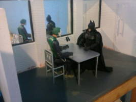 Batman  the  dark knight (Batman - Legends of the Dark Knight) Custom Diorama / Playset