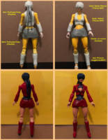 Orochi Shermie (King of Fighters) Custom Action Figure