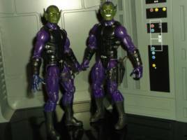 Skrull grunts (Marvel Legends) Custom Diorama / Playset