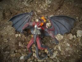 Balrog vs Gandalf, Neca figure, outdoor photo shoot. Fight on Caradras. (Lord of the Rings) Custom Action Figure