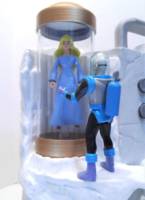 Mr Freeze Hideout (Batman Animated) Custom Diorama / Playset