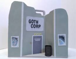 Mr Freeze Hideout (Batman Animated) Custom Diorama / Playset
