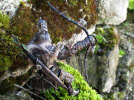 Guritz, orc lieutenant into archer trooper, custom of the toybiz figure (Lord of the Rings) Custom Action Figure