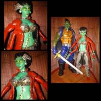 DC's Lady Frankenstein (Marvel Legends) Custom Action Figure