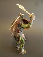 Orc swordsman, custom of the Uruk-Hai raider by Toybiz. (Lord of the Rings) Custom Action Figure