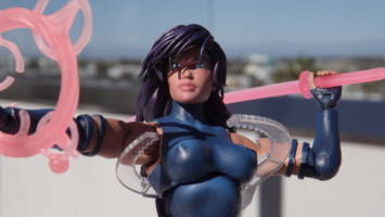 Psylocke (Capcom inspired request) (Marvel Legends) Custom Action Figure