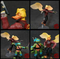 TMNT Ace Duck (Teenage Mutant Ninja Turtles) Custom Action Figure