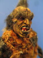 Warg with rider, Mad Max orc, custom of the toybiz figures. (Lord of the Rings) Custom Action Figure