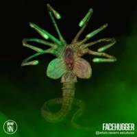 Facehugger (Aliens) Custom Statue / Bust [Facehugger 2]