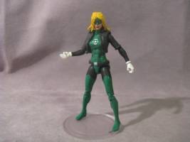 Green Lantern Black Canary (DC Infinite Heroes) Custom Action Figure