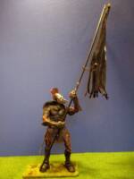 Uruk-Hai banner carrier, custom of the urk crossbow figure by toybiz (Lord of the Rings) Custom Action Figure