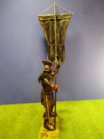 Uruk-Hai banner carrier, custom of the urk crossbow figure by toybiz (Lord of the Rings) Custom Action Figure
