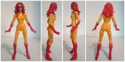 Firestar (Spider-Man & His Amazing Friends) Custom Action Figure