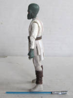 Basti Regto  - Duros Jedi (Star Wars Clone Wars) Custom Action Figure [Left View]