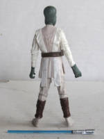 Basti Regto  - Duros Jedi (Star Wars Clone Wars) Custom Action Figure [Rear View]