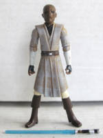 Eon - Alien Jedi (Star Wars Clone Wars) Custom Action Figure [Front view]