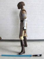 Eon - Alien Jedi (Star Wars Clone Wars) Custom Action Figure [Left View]