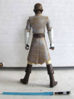 Eon - Alien Jedi (Star Wars Clone Wars) Custom Action Figure [Rear View]