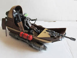 Clovit the Rodian Junker and his Scavenger Skiff (Star Wars) Custom Vehicle