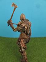 Orc footsoldier with axes, custom of the Uruk-Hai berserker figure by toybiz. (Lord of the Rings) Custom Action Figure
