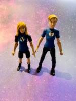 Franklin and Valeria Richards (Marvel Legends) Custom Action Figure