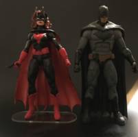 Batwoman (Marvel Legends) Custom Action Figure [Batwoman with Batman]