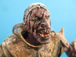 Orc halberdier, custom of the Sharku figure by Toybiz. (Lord of the Rings) Custom Action Figure