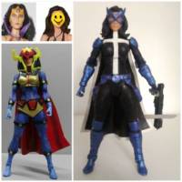 Huntress (helena wayne) (DC Universe) Custom Action Figure
